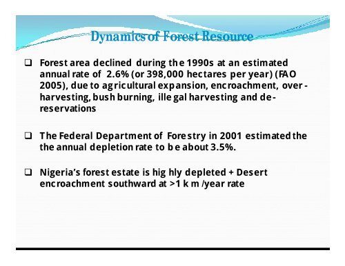 Forests