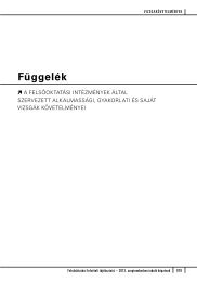 Függelék - Felvi.hu