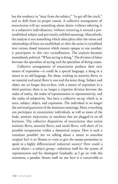 Chaosophy - autonomous learning