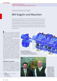 Mit Kugeln und Maschen - Siebtechnik GmbH