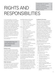 RIGHTS AND RESPONSIBILITIES - Iowa State University