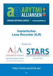 AA Sweden Implanterbar Loop Recorder (ILR) 2010.indd