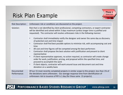 Hennepin County - Performance Based Studies Research Group