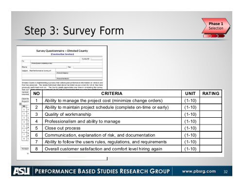 Hennepin County - Performance Based Studies Research Group