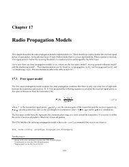 Chapter 17 Radio Propagation Models