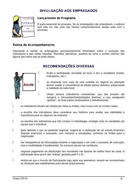 Cartilha PLR - Arquivo em Formato PDF - Siamfesp