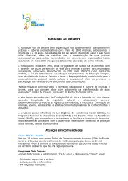 Perfil FundaÃ§Ã£o Gol de Letra