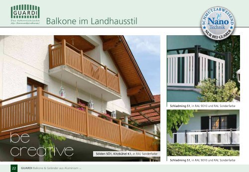 Balkon Katalog - Guardi