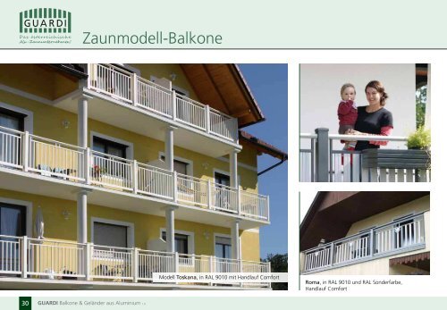 Balkon Katalog - Guardi