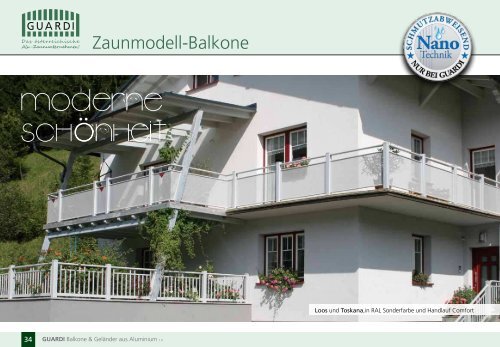 Balkon Katalog - Guardi