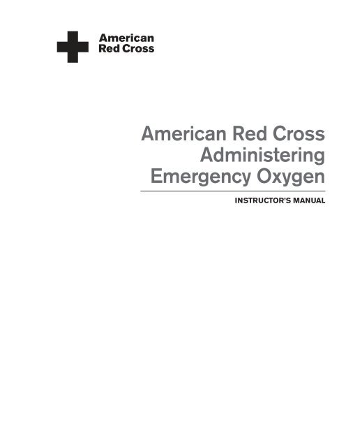 American Red Cross Administering Emergency Instructor S Corner