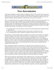 Canola Marketing -- Price Determination