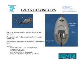 RADIOVISIOGRAFO EVA - promosa dental