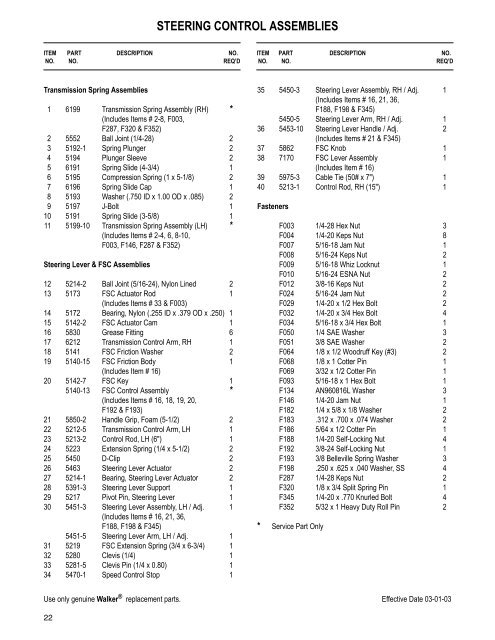 MDD Parts Manual.book - Walker Mowers