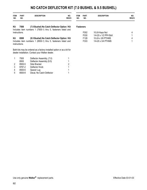 MDD Parts Manual.book - Walker Mowers