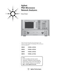 5989-7605EN - Agilent Technologies