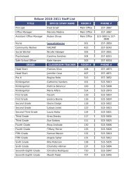 Edison 2010-2011 Staff List