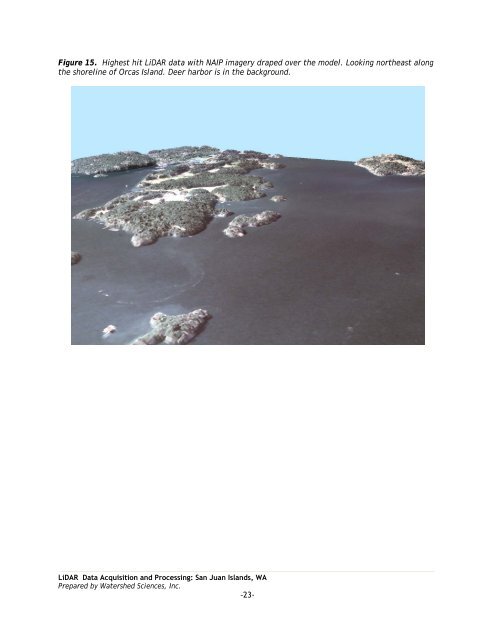San Juan Islands, WA - Puget Sound Lidar Consortium