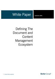 Defining the Document and Content Management Ecosystem