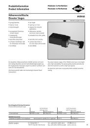 HÃ¶henverstelltische Elevator Stages HVM 60 ... - Energy laser Srl