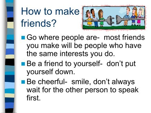 Friendship PowerPoint