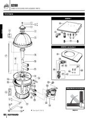 S200 - SAND FILTER SERIES REPLACEMENT PARTS - Hayward