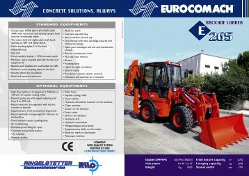 backhoe loader concrete solutions. always backhoe loader - rilo ...