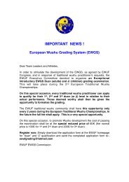 Grading Notice ETWC2-2 - European Wushu Federation