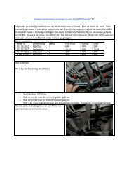 Schakel mechanisme vervangen in een T4 (2400 Diesel BJ Ã¢Â€Âœ93 ...