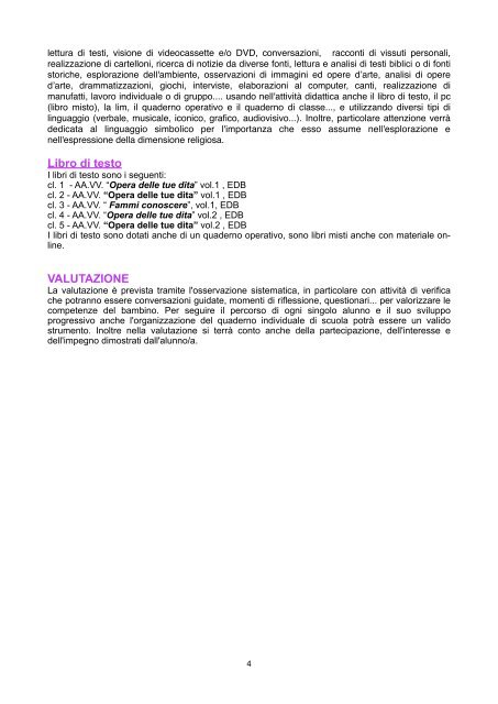 Programmazione definitiva Religione Sc Primaria Bordano as 2012-13