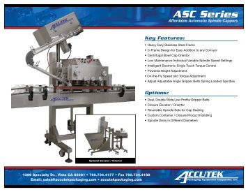 ASC Series - Accutek Packaging Equipment