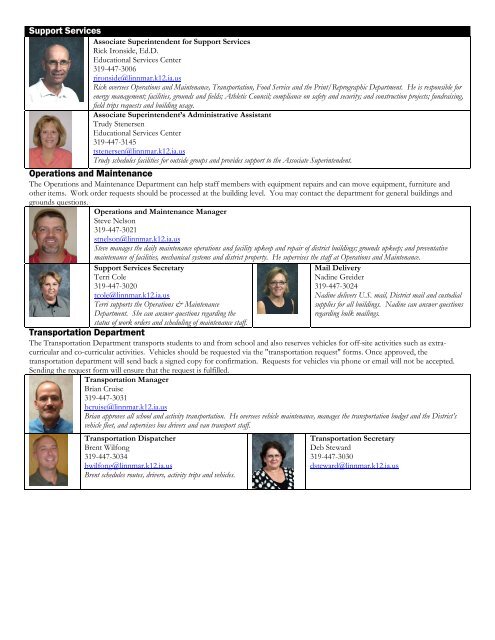 Instructional Services - Linn-Mar Community School District