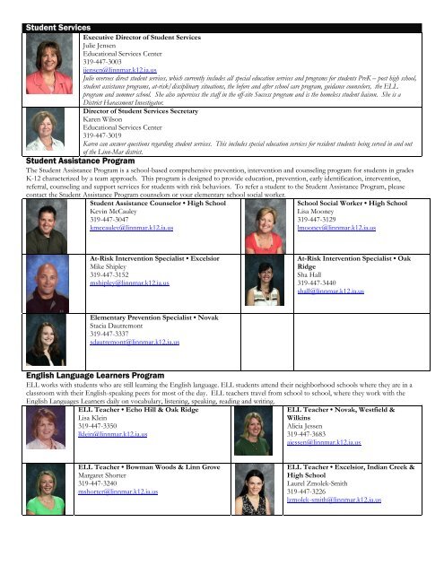 Instructional Services - Linn-Mar Community School District