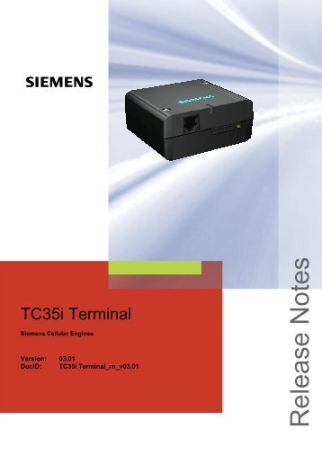 TC35i Terminal