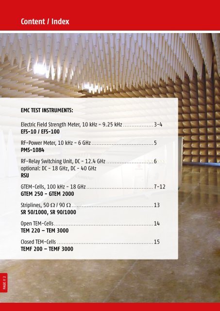 EMC TEST EQUIPMENT PART 2 - EMCIA