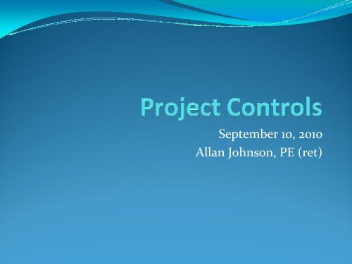 Johnson - Project Controls - CII Overview