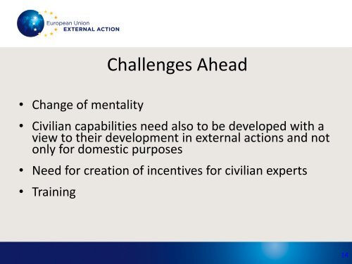 Civilian CSDP Missions - Capacity4Dev - Europa