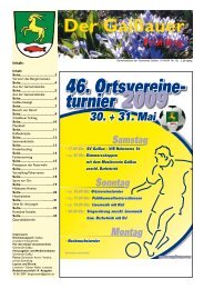Ausgabe Nr. 18 am 01.04.2009 - GaiÃau
