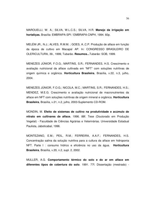 AvaliaÃƒÂ§ÃƒÂ£o de cultivares de alface crespa produzidas em - Unesp