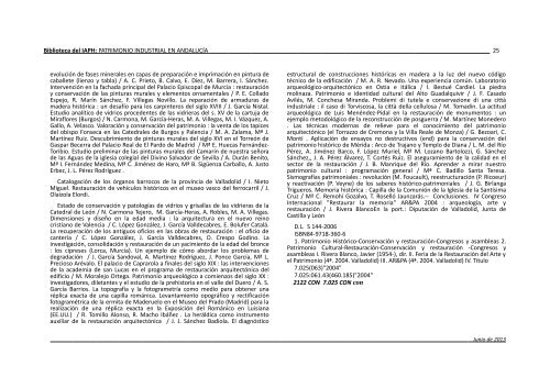 bibliografia_patrimonio_industrial - IAPH. Instituto Andaluz del ...