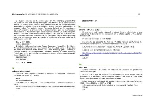 bibliografia_patrimonio_industrial - IAPH. Instituto Andaluz del ...