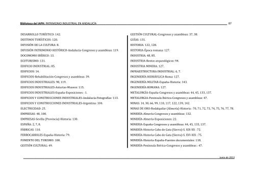 bibliografia_patrimonio_industrial - IAPH. Instituto Andaluz del ...