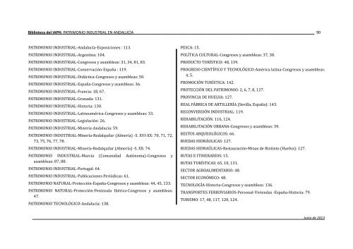 bibliografia_patrimonio_industrial - IAPH. Instituto Andaluz del ...