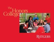 Honors College - Rutgers University-Camden - Rutgers, The State ...