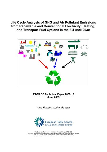 Life Cycle Analysis of GHG and Air Pollutant Emissions from ...