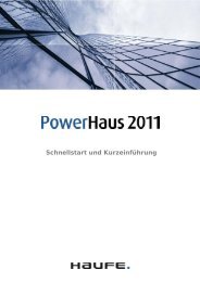 PowerHaus 2011 - Schnellstart (PDF, 2.38 MB) - von Sykosch