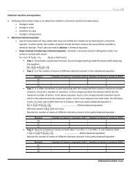 Page | 1 Â©MahaEduTechNet Team Chemical reactions and ...