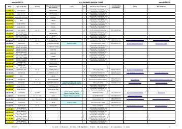 TÃ©lÃ©charger le calendrier complet - Ligue de Triathlon Nord Pas De ...