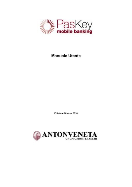 Bav Mobile Banking Banca Antonveneta