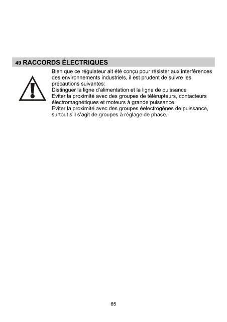 REGOLATORE CONTROLLER ATR121 ATR141 Manuale User ...